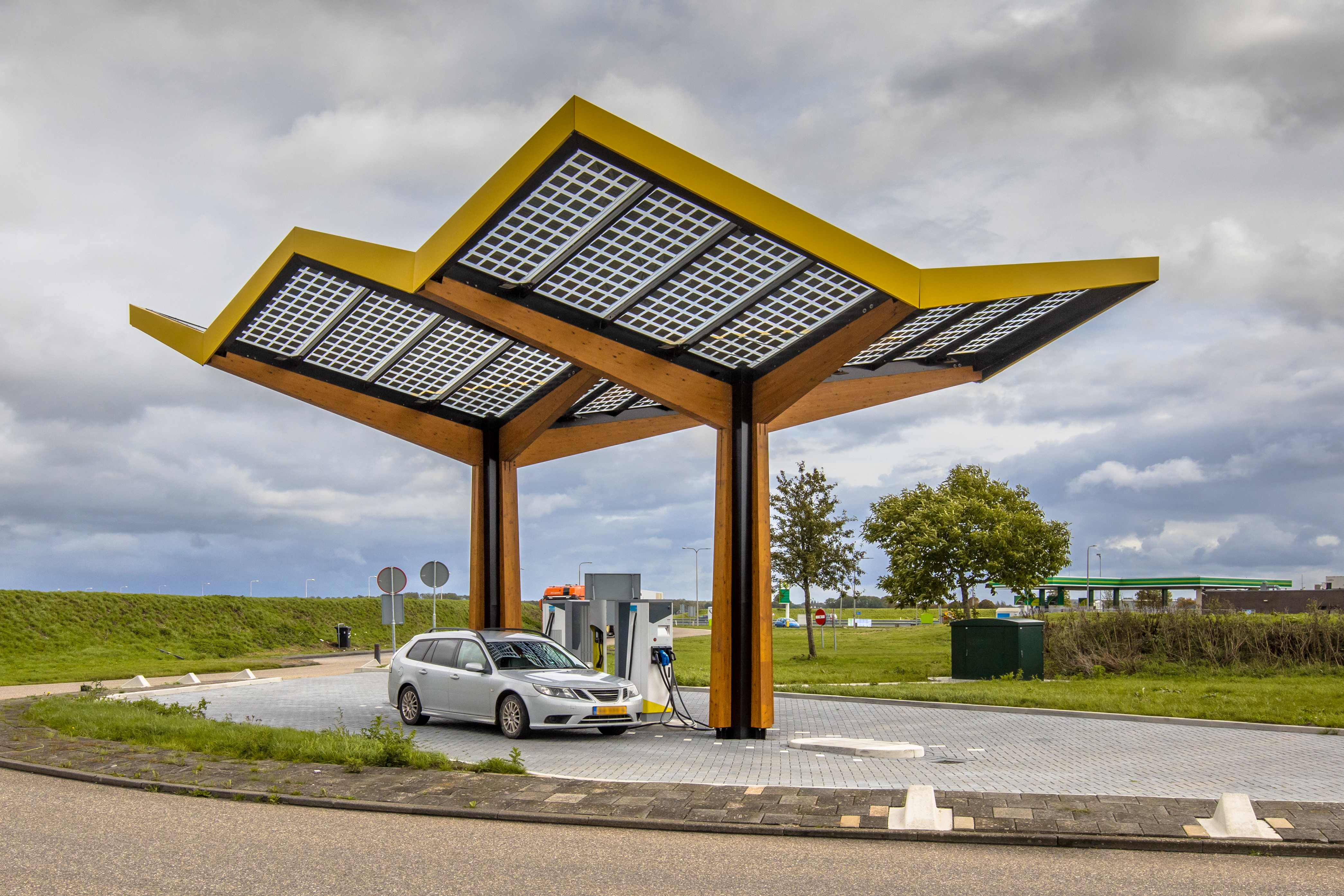 Afbeelding van laadstation voor electrische auto's